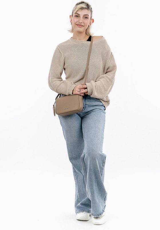 Emily &amp; Noah - Schoudertas "Enie" small - Taupe