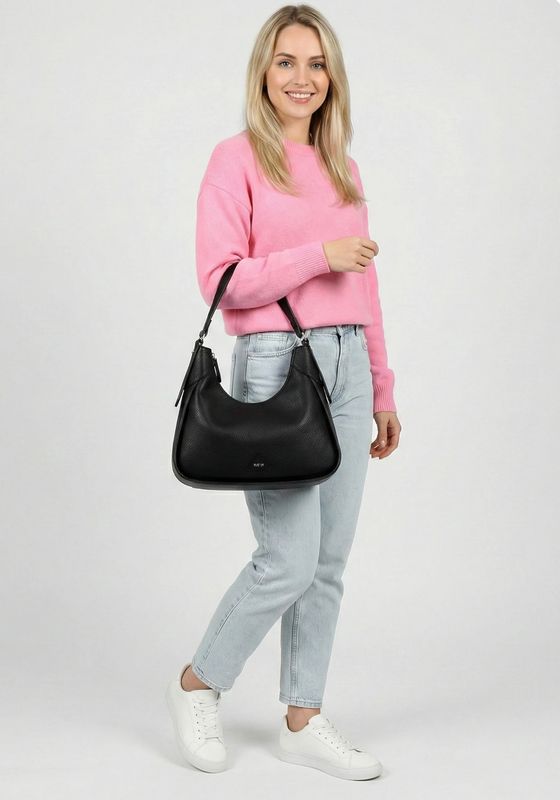 Emily &amp; Noah - Schoudertas "Bondy" small - Zwart
