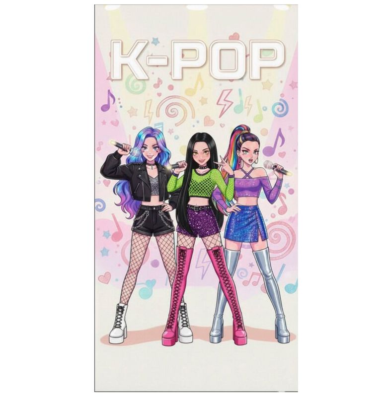 K-Pop - Strandhanddoek