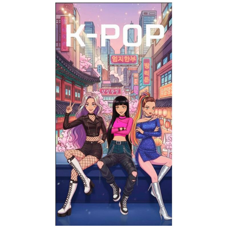 K-Pop - Strandhanddoek