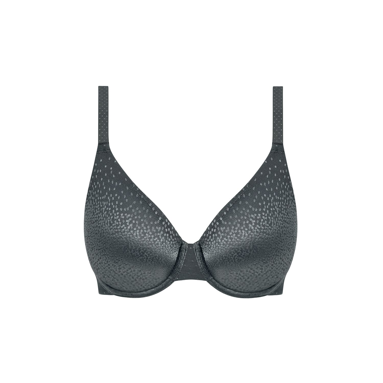 Wacoal Back Appeal  Beugelbh | Dark Slate | Gladde T-Shirt BH met Rugverstevigend Effect