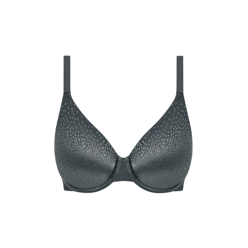 Wacoal Back Appeal  Beugelbh | Dark Slate | Gladde T-Shirt BH met Rugverstevigend Effect