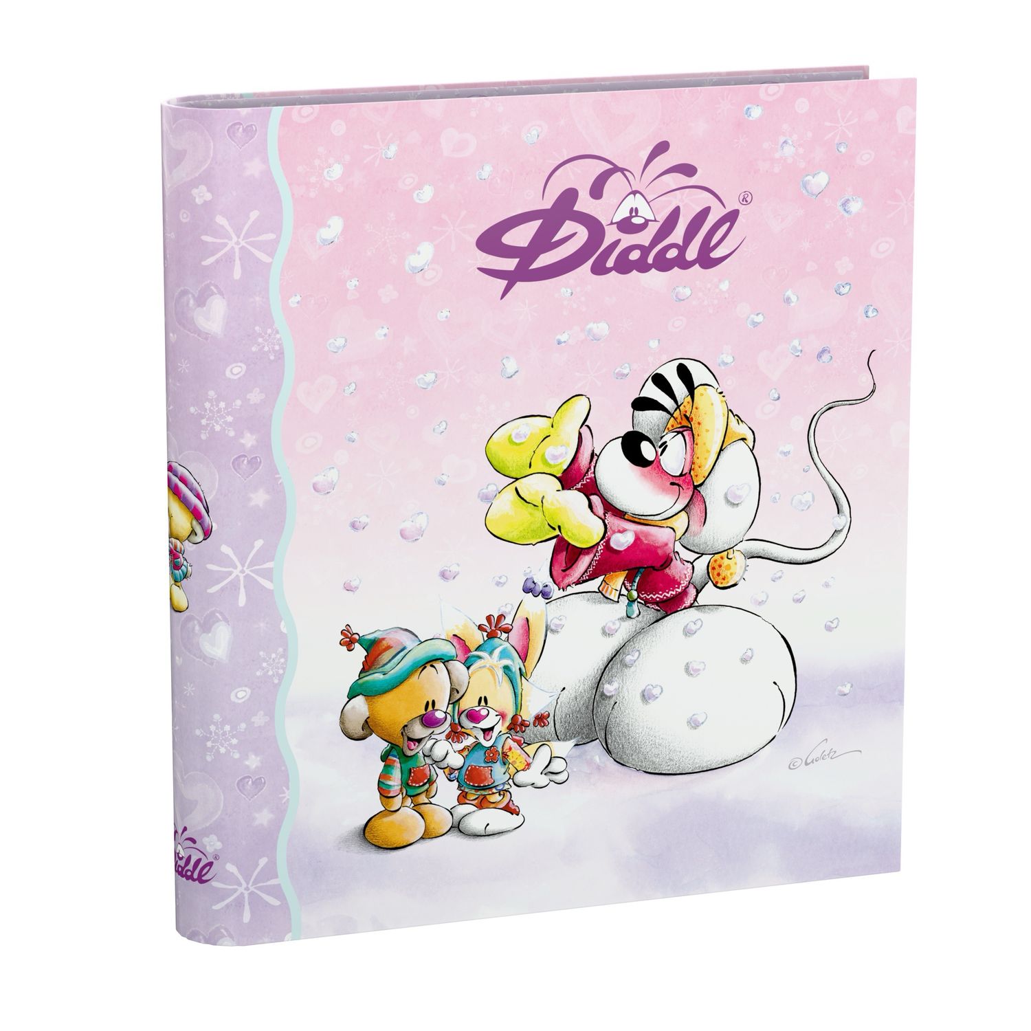 Diddl - Collection Folder with 30 Collector Sleeves A4, A5 &amp; A6 - 4 Rings - Design 2  DELIVERY: 30/11/2026