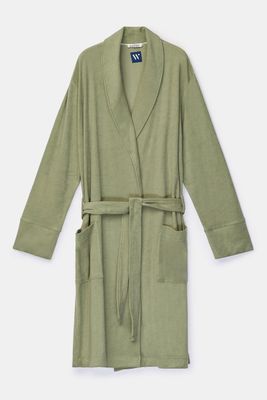 Woody - Heren Badjas - Kaki Groen