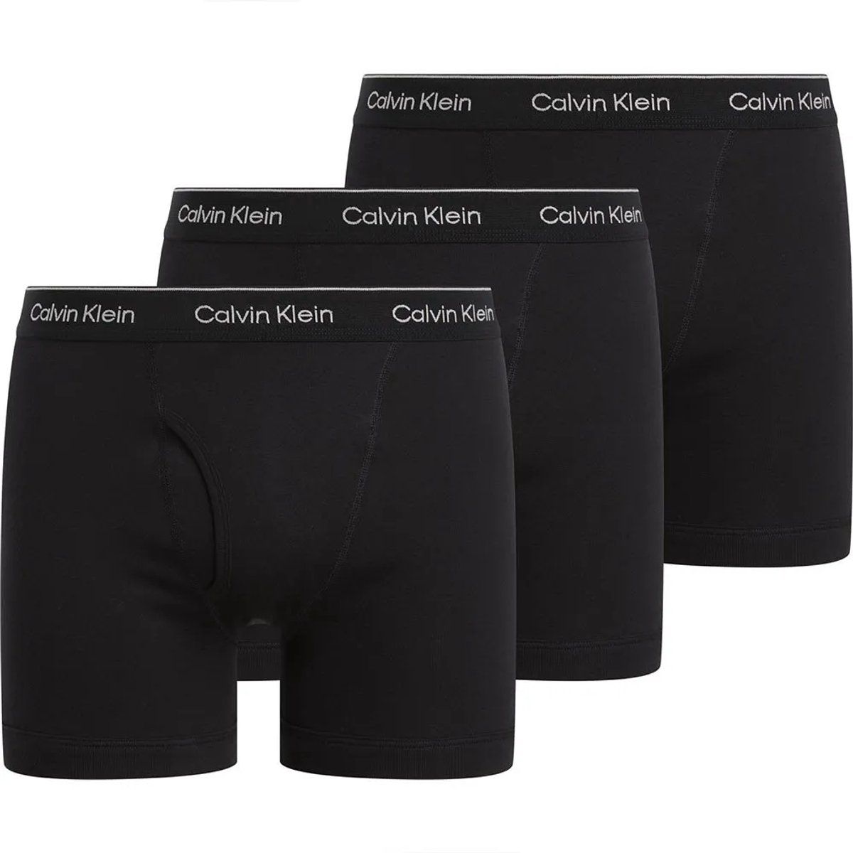 Calvin Klein - 3-Pack Cotton Boxers - Zwart