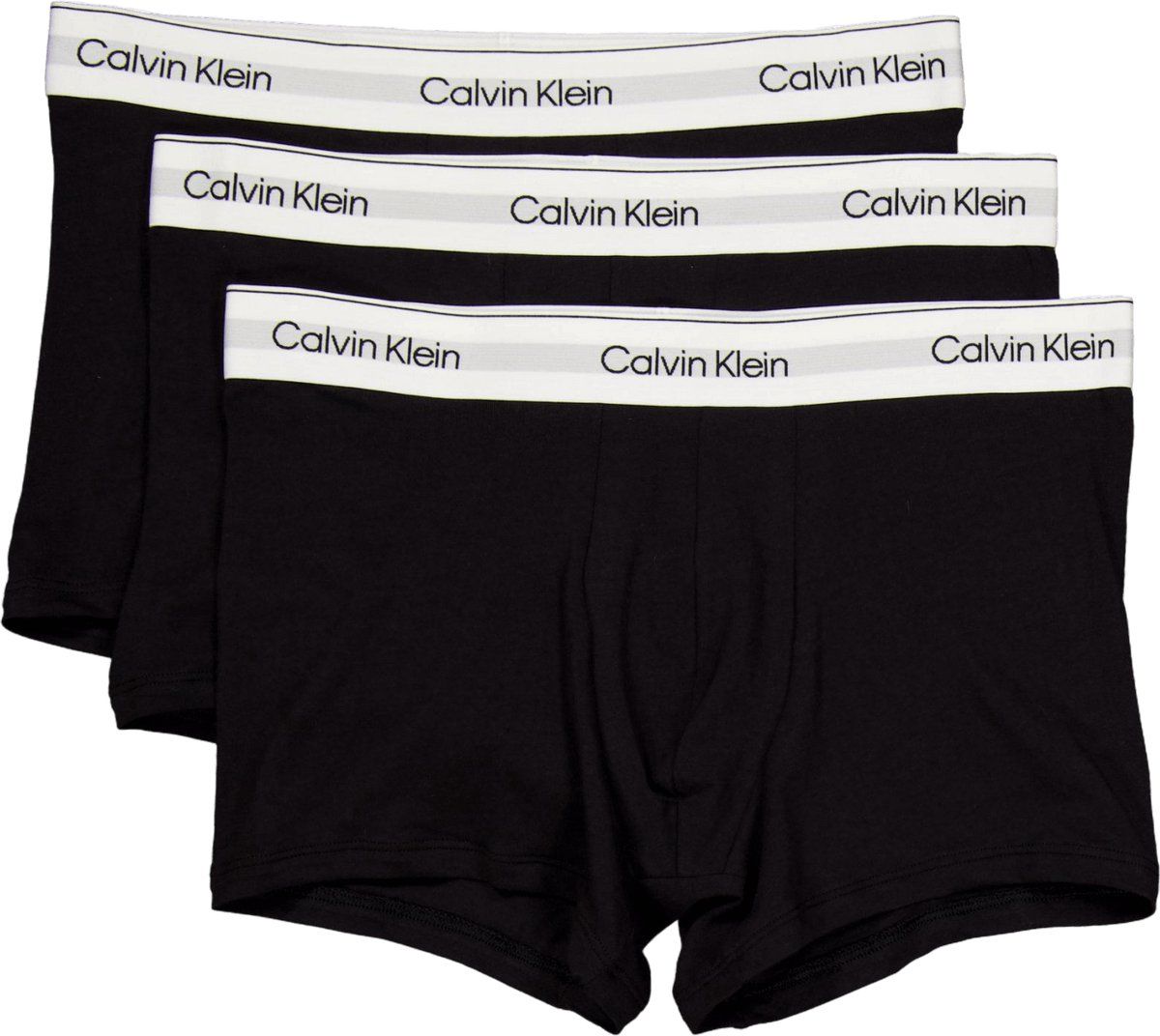Calvin Klein - 3-pack Boxershorts - Zwart Met Witte Band