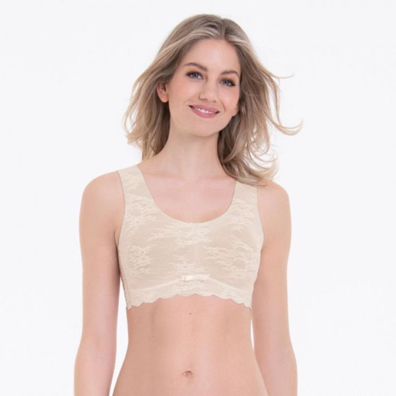 Anita - Essential Lace Bralette - Crystal