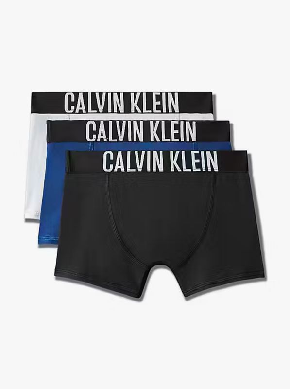 Calvin Klein - 3-pack Boxershorts - Zwart/Blauw