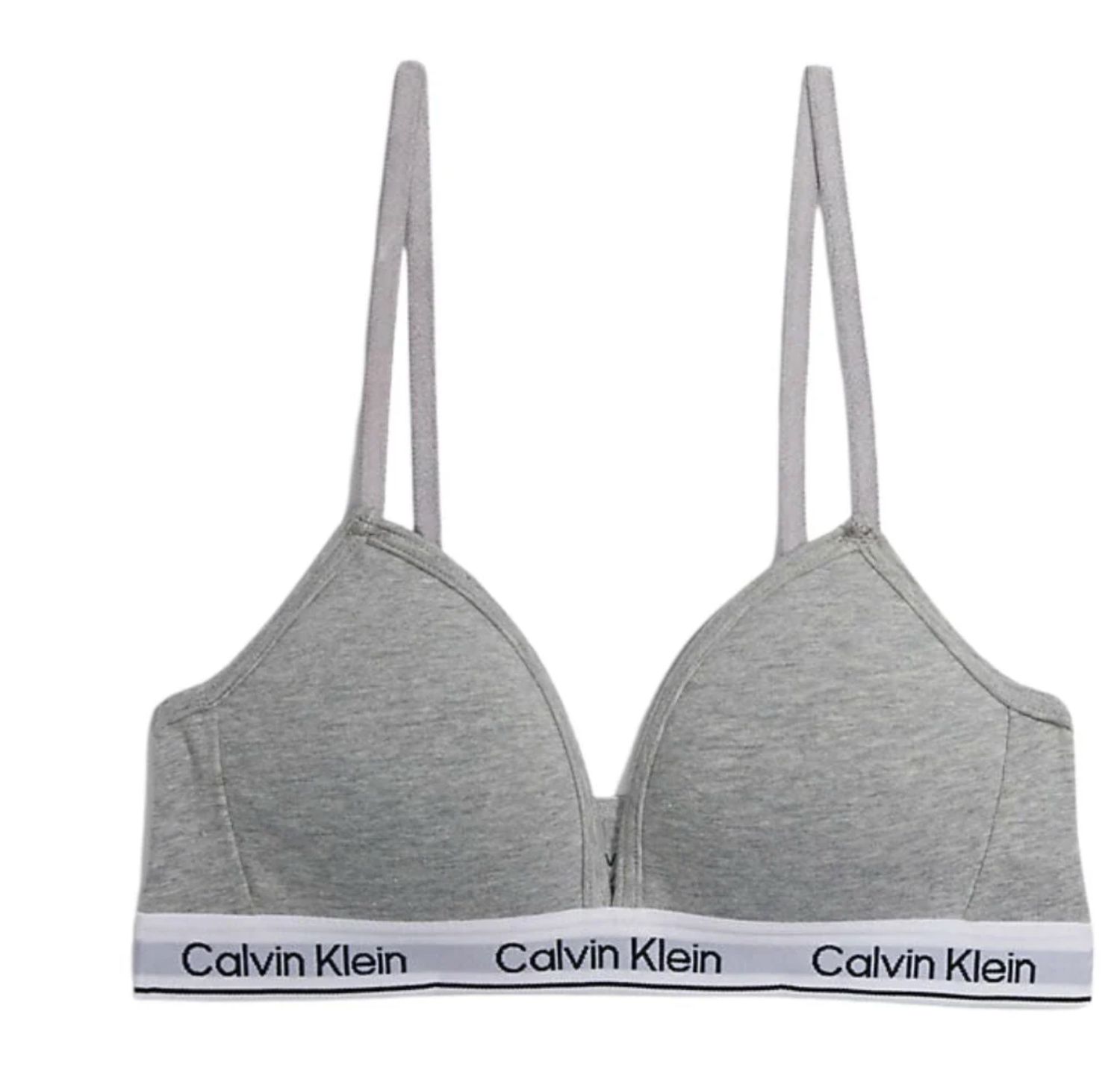 Calvin Klein - Triangel Bralette - Grijs