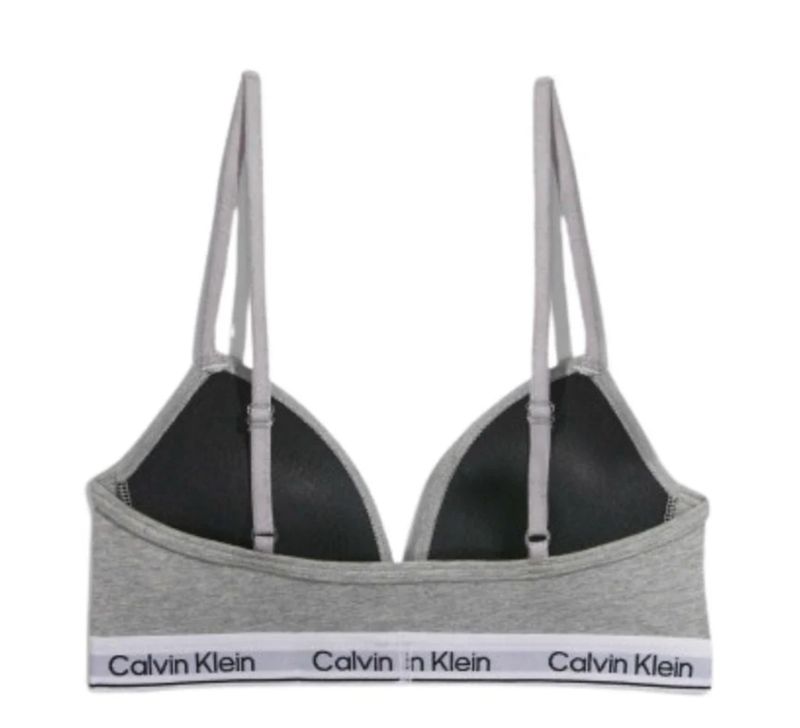 Calvin Klein - Triangel Bralette - Grijs