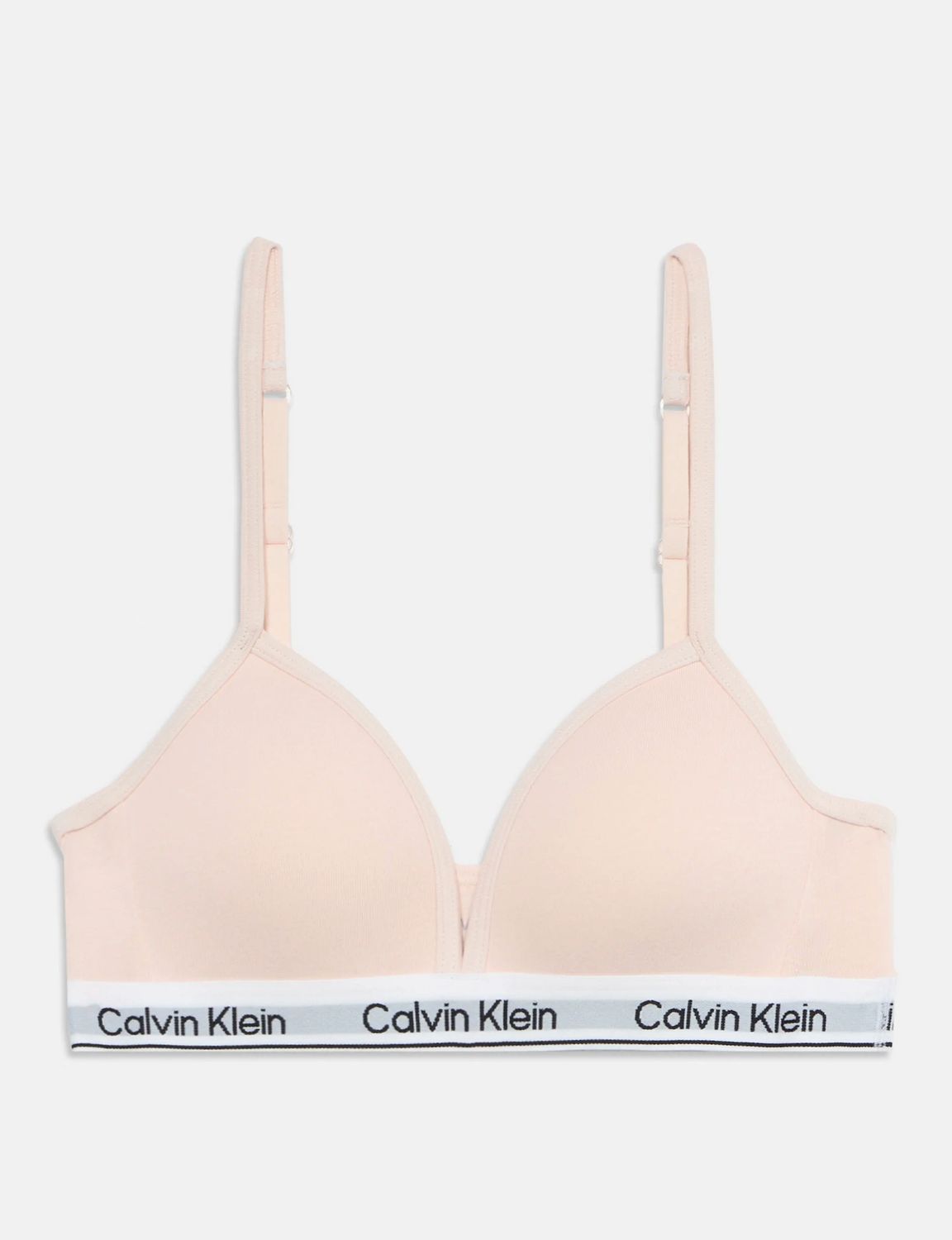 Calvin Klein - Triangel Bralette - Silver Peony