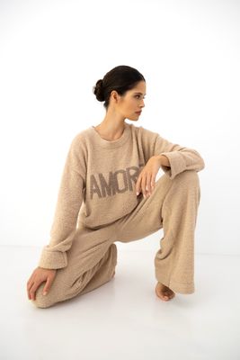 Sensis - Pyjama "Zerina" - Lichtbruin