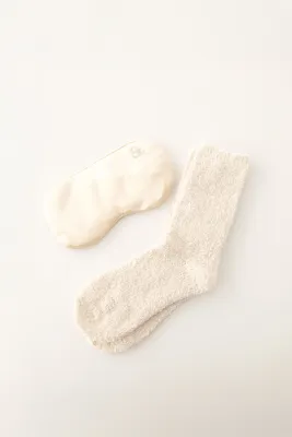 Sensis - Set van Slaapmasker + Warme Sokken