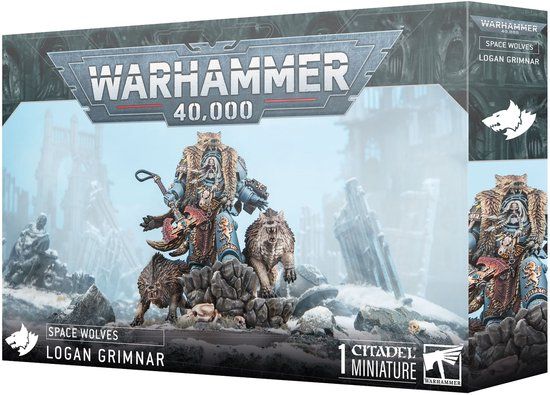 Warhammer -  40.000 40K - Space Wolves - Logan Grimnar