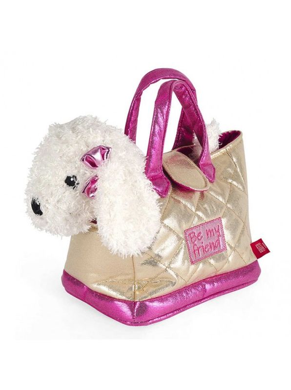 Handtasje 30 cm met uitneembare Didì Dog-knuffel – Hond 13083 Perletti