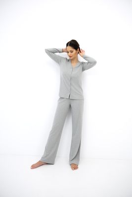 Sensis - Dames Pyjama "Alira" - Grijs
