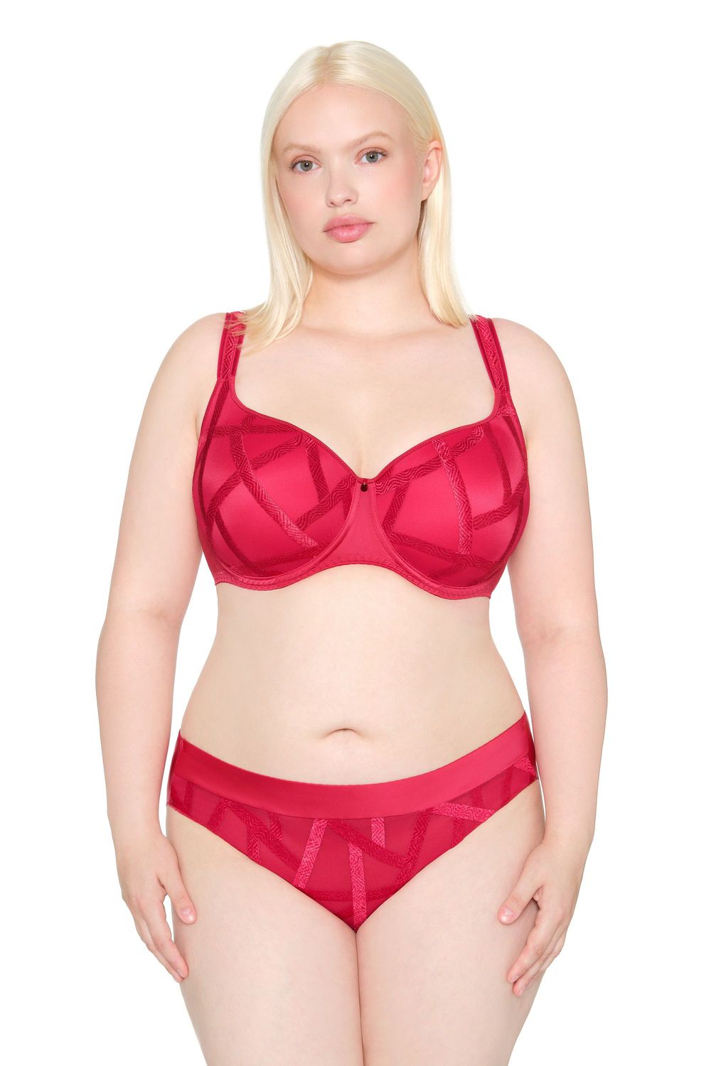 Louisa Bracq Série – Slip – Rouge à Lèvres Rood