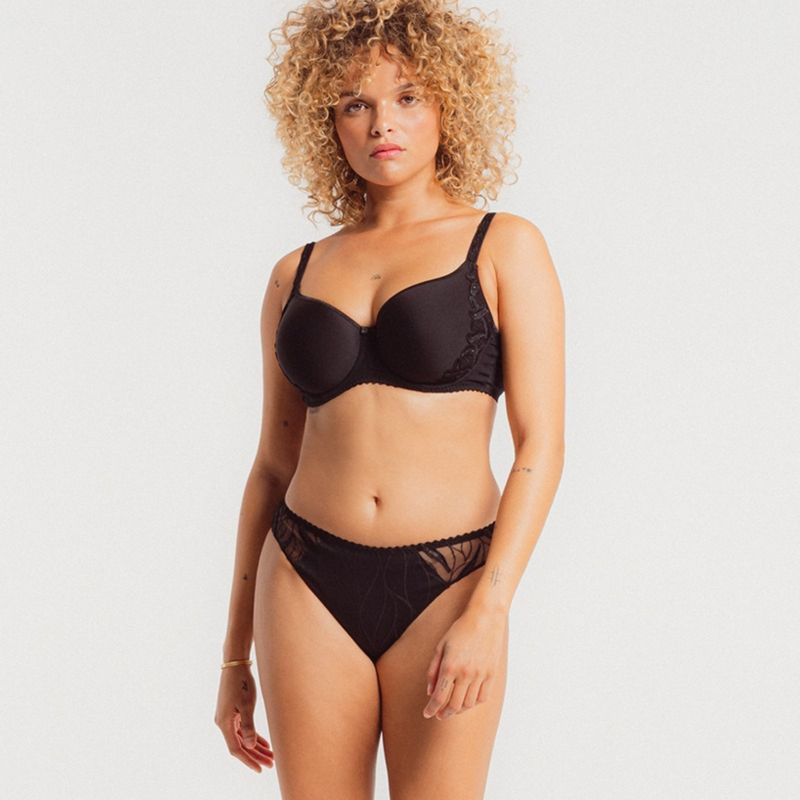 Louisa Bracq - Spacer Cup BH "Julia" - Zwart