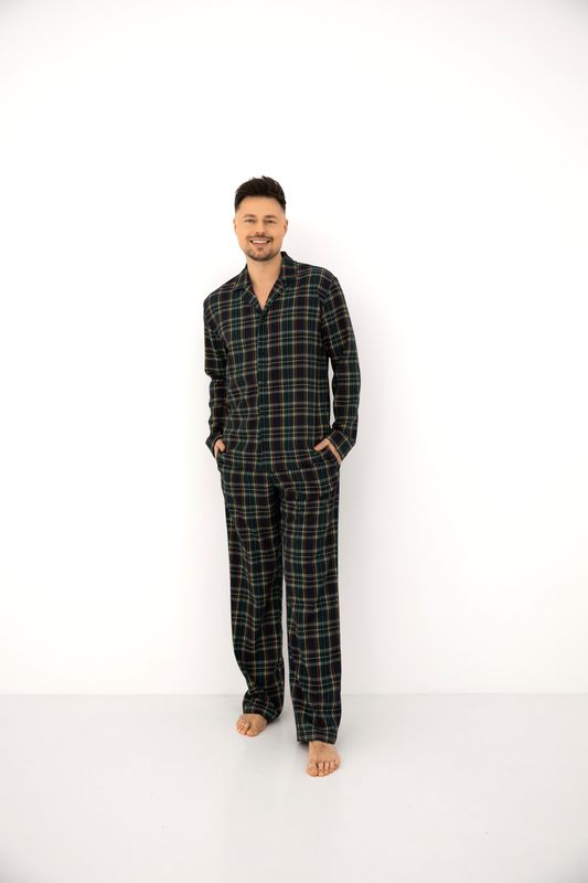 Sensis - Pyjama "George" - Donker Geruit