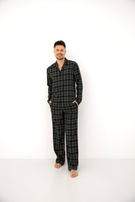 Sensis - Pyjama "George" - Donker Geruit