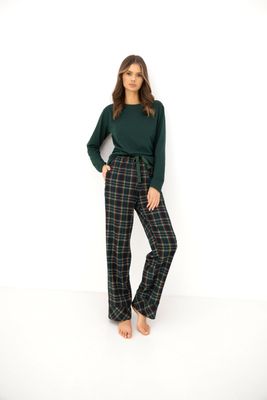 Sensis - Dames Pyjama "Josie" - Donker Geruit