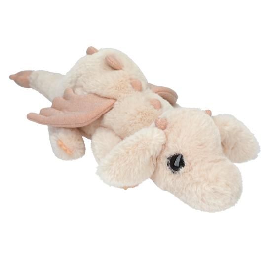 Snukis - Knuffel Draak - Abrikoos