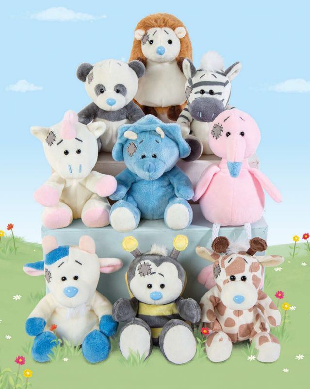 My Blue Nose Friends – Tickles de T-Rex – Pluche Dinosaurus Knuffel – AP473082