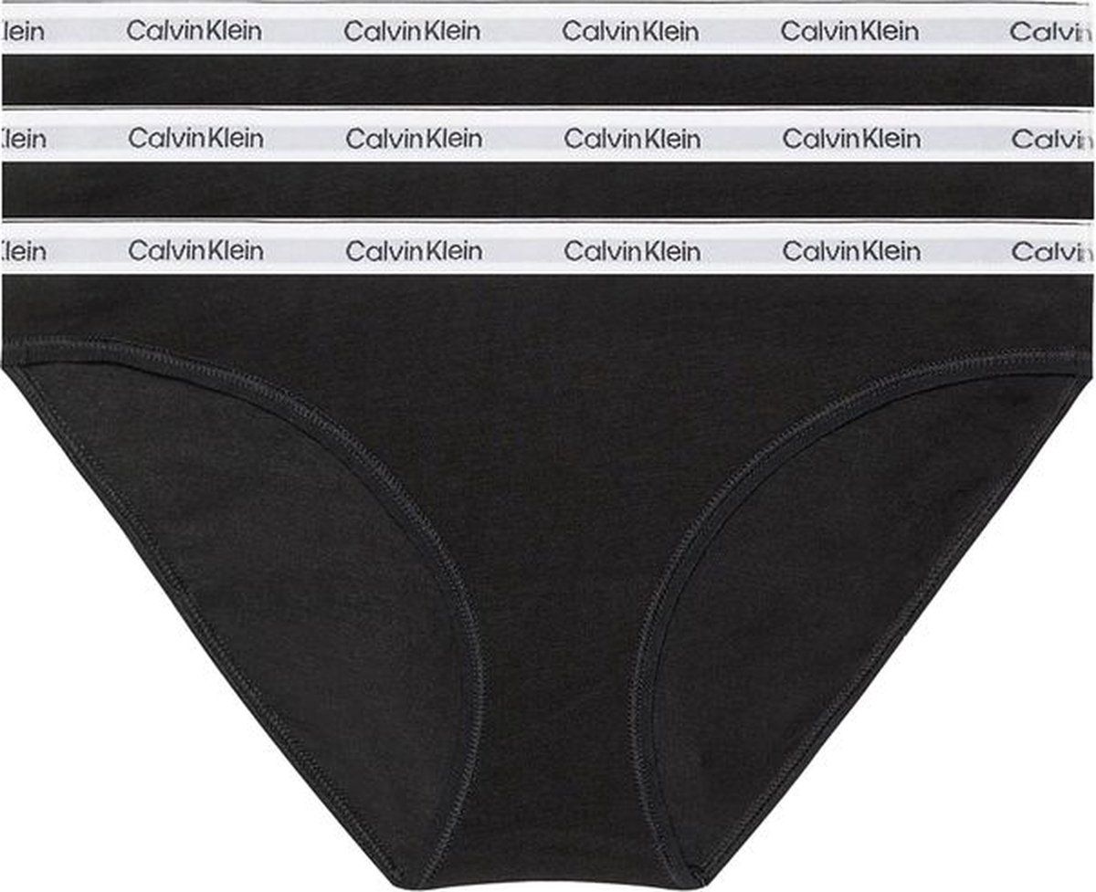 Calvin Klein - 3-Pack Bikini Slips - Zwart
