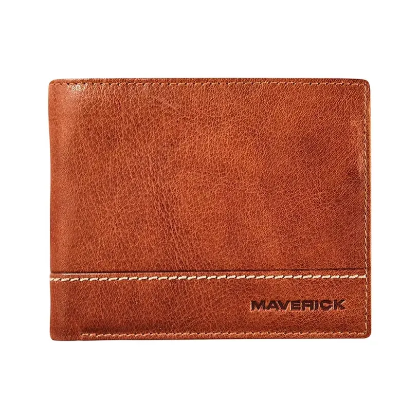 Maverick - Rough Gear - Lederen Billfold RFID met uitneembare kaarthouder