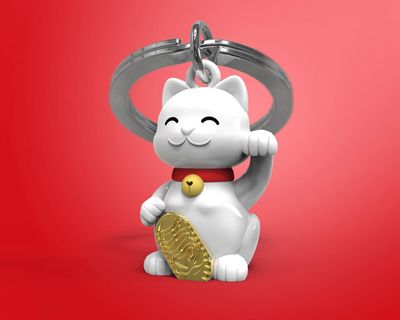 Metalmorphose - Sleutelhanger - Fortune Cat