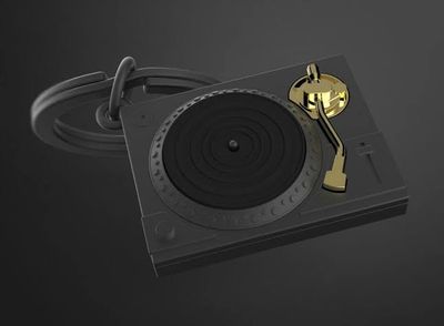 Metalmorphose - Sleutelhanger - Platenspeler