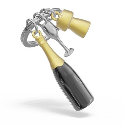 Metalmorphose - Sleutelhanger - Champagne