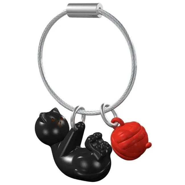 Metalmorphose - Sleutelhanger - Zwarte Kat