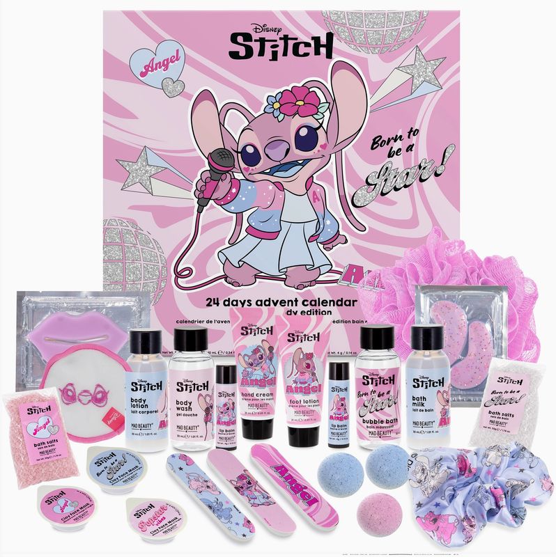 Mad Beauty -  Disney Stitch &amp; Angel Beauty Adventskalender – 24 Verzorgingsverrassingen