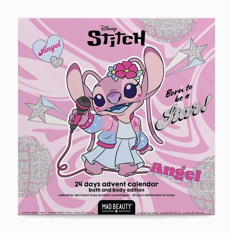 Mad Beauty -  Disney Stitch &amp; Angel Beauty Adventskalender – 24 Verzorgingsverrassingen