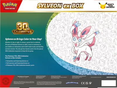 Pokémon - 30th Celebration - Sylveon-ex Box