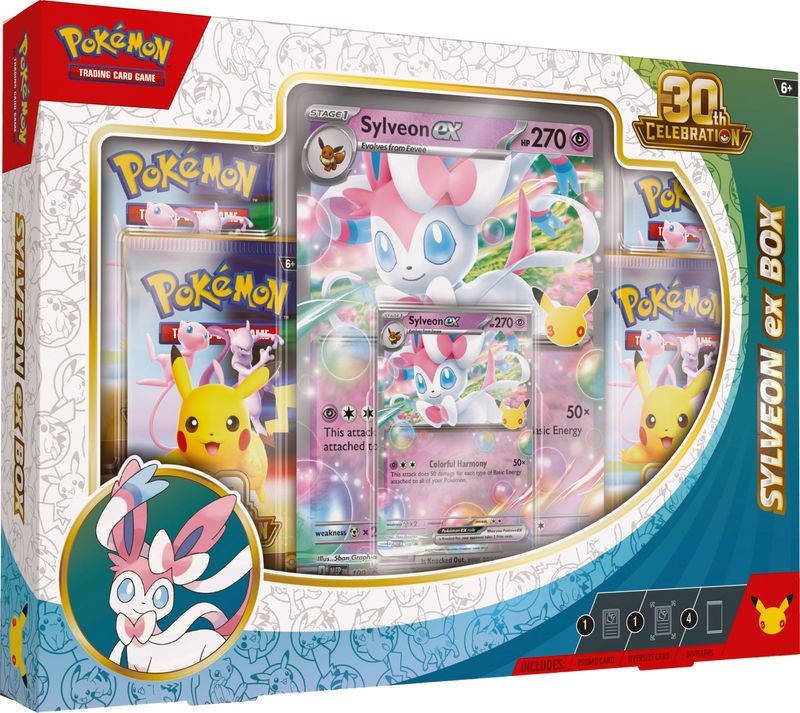 Pokémon - 30th Celebration - Sylveon-ex Box