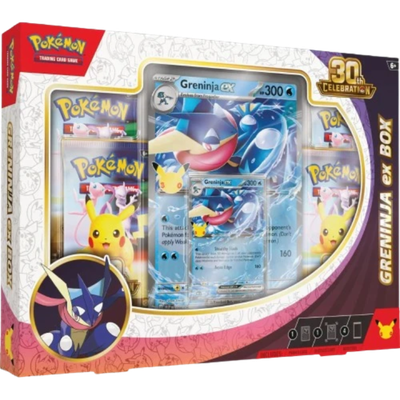 Pokémon -  30th Celebration: Greninja Ex Box