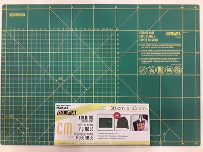 Olfa opvouwbare snijmat A3 30x45cm