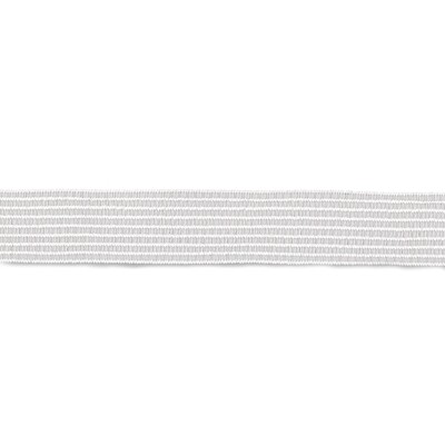 Rimpel elastiek 25mm wit