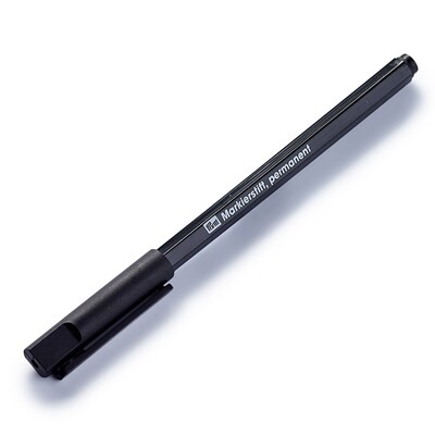 Markeerstift permanent zwart