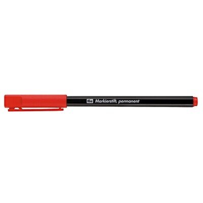 Markeerstift permanent rood