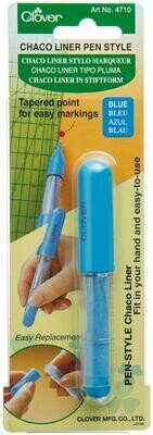 Krijtradeerwieltje Chaco Liner Pen blauw