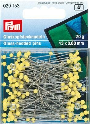 Glaskopspelden extra lang