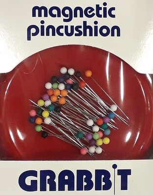 Magnetisch speldenkussen Grabbit met spelden