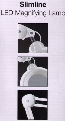 Daylight Slimline LED Magnifying Lamp