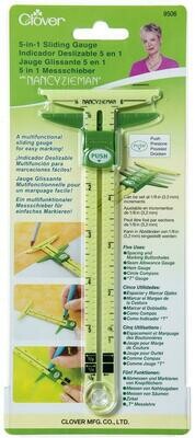Clover zoom- en naadmeter 5-in-1 verstelbaar