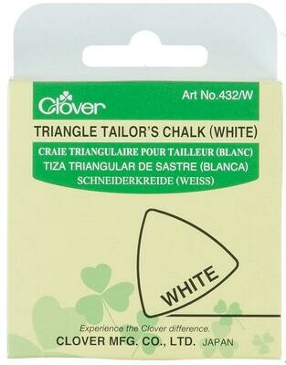 Kleermakerskrijt Clover wit