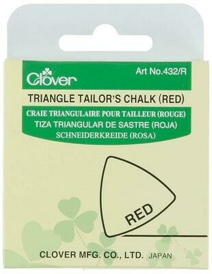 Kleermakerskrijt Clover rood