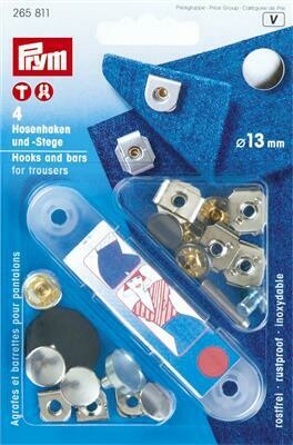 Broekhaken set 4 stuks